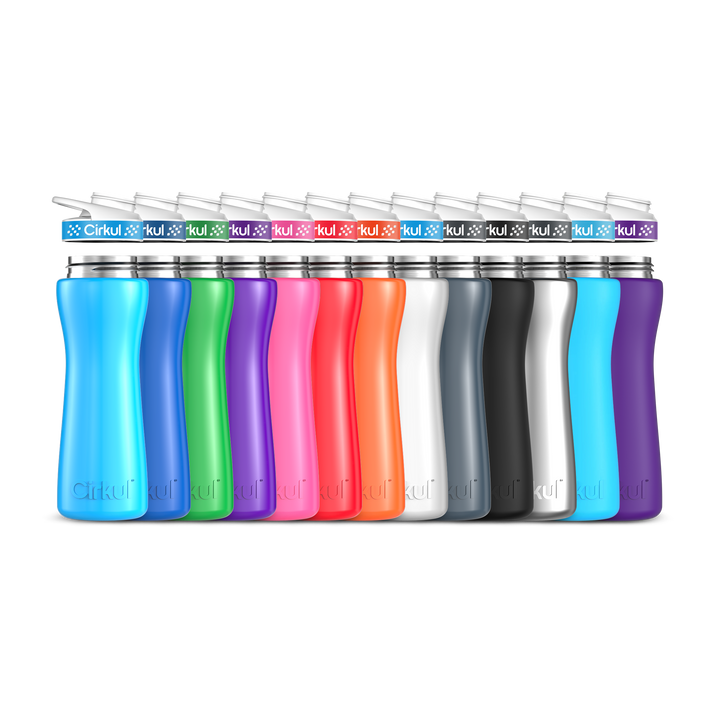 22oz. Stainless Steel Bottle & Comfort Grip Lid H5